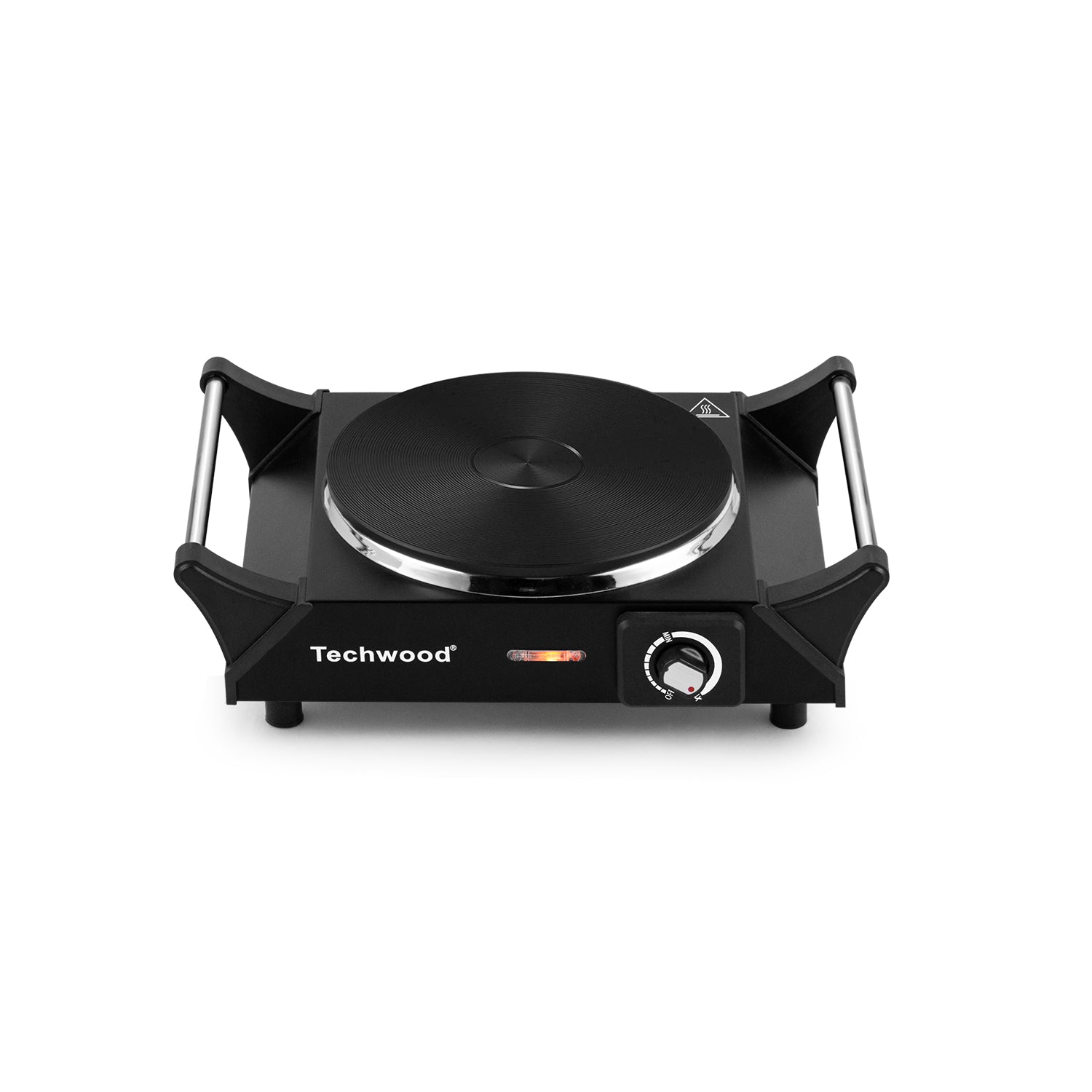 Hot Plate Electric Single Burner 1500W Portable Burner for Cooking with  Adjustable Temperature & Stay Cool Handles, Stainless Steel Easy To Clean