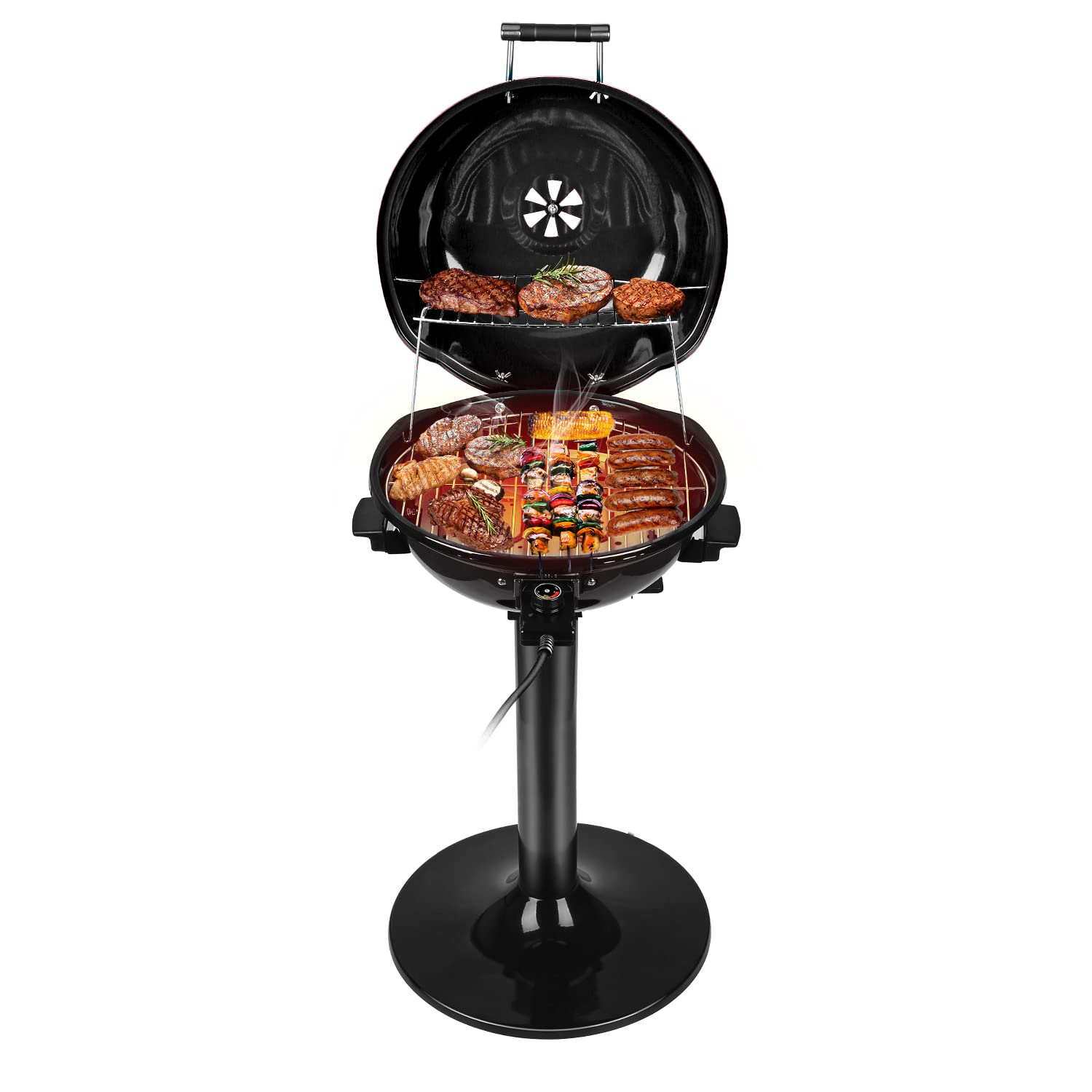 Indoor/Outdoor Black Grill