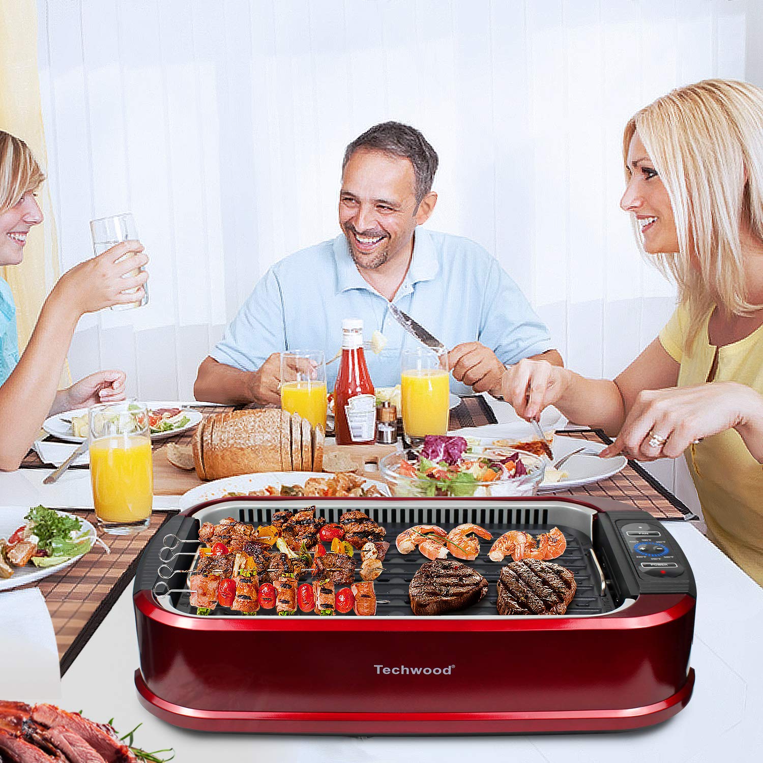 Power smokeless 2024 grill accessories